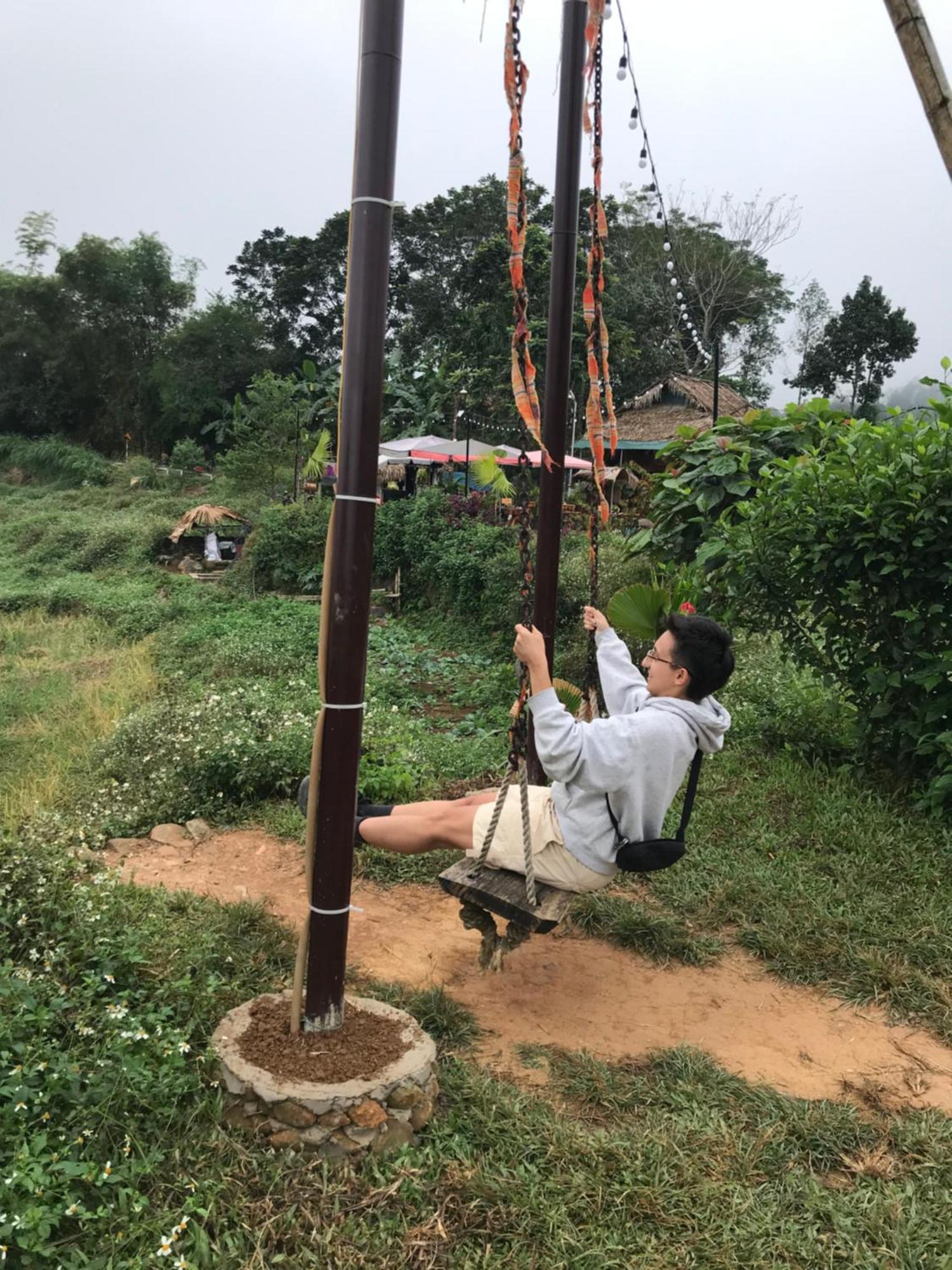 Oh Pu Luong Homestay Huong Ba Thuoc Εξωτερικό φωτογραφία